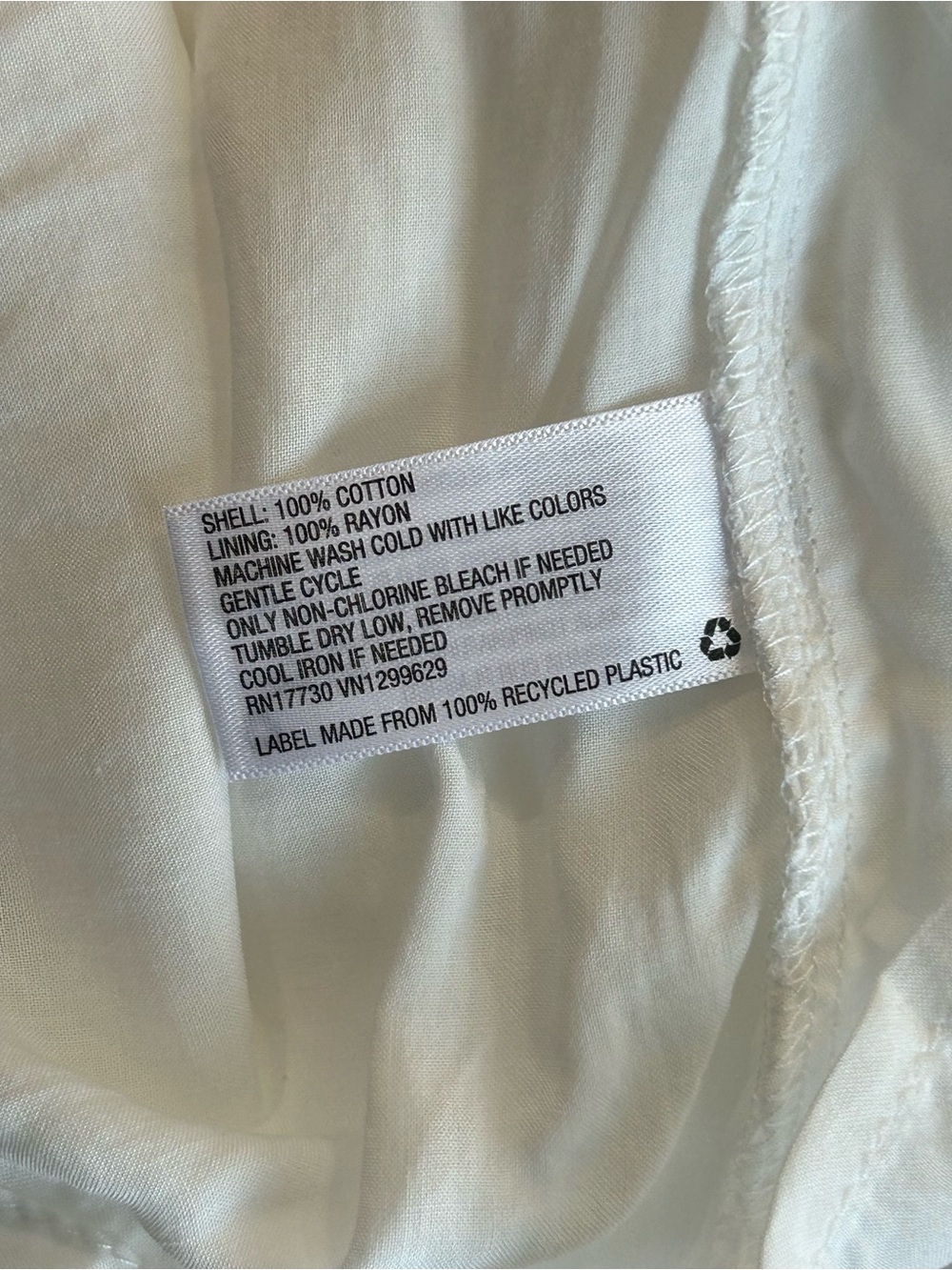 Knox Rose White Eyelet Embroidered Cotton Boho Peasant Dress XXL NWT Cottagecore - Picture 10 of 10